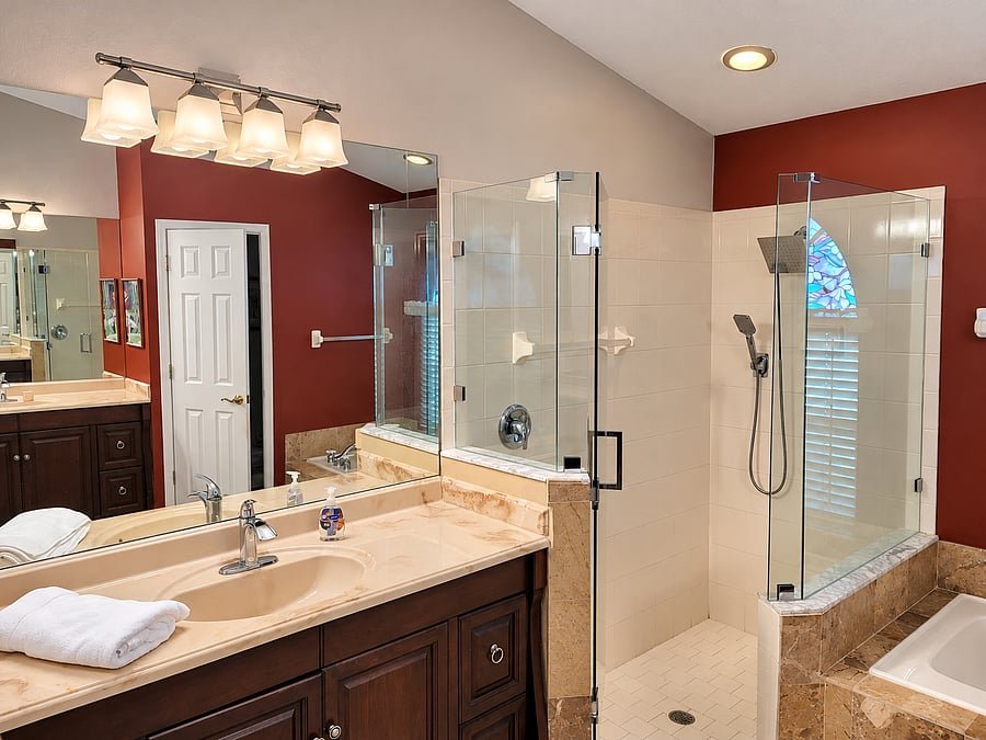 Master bathroom