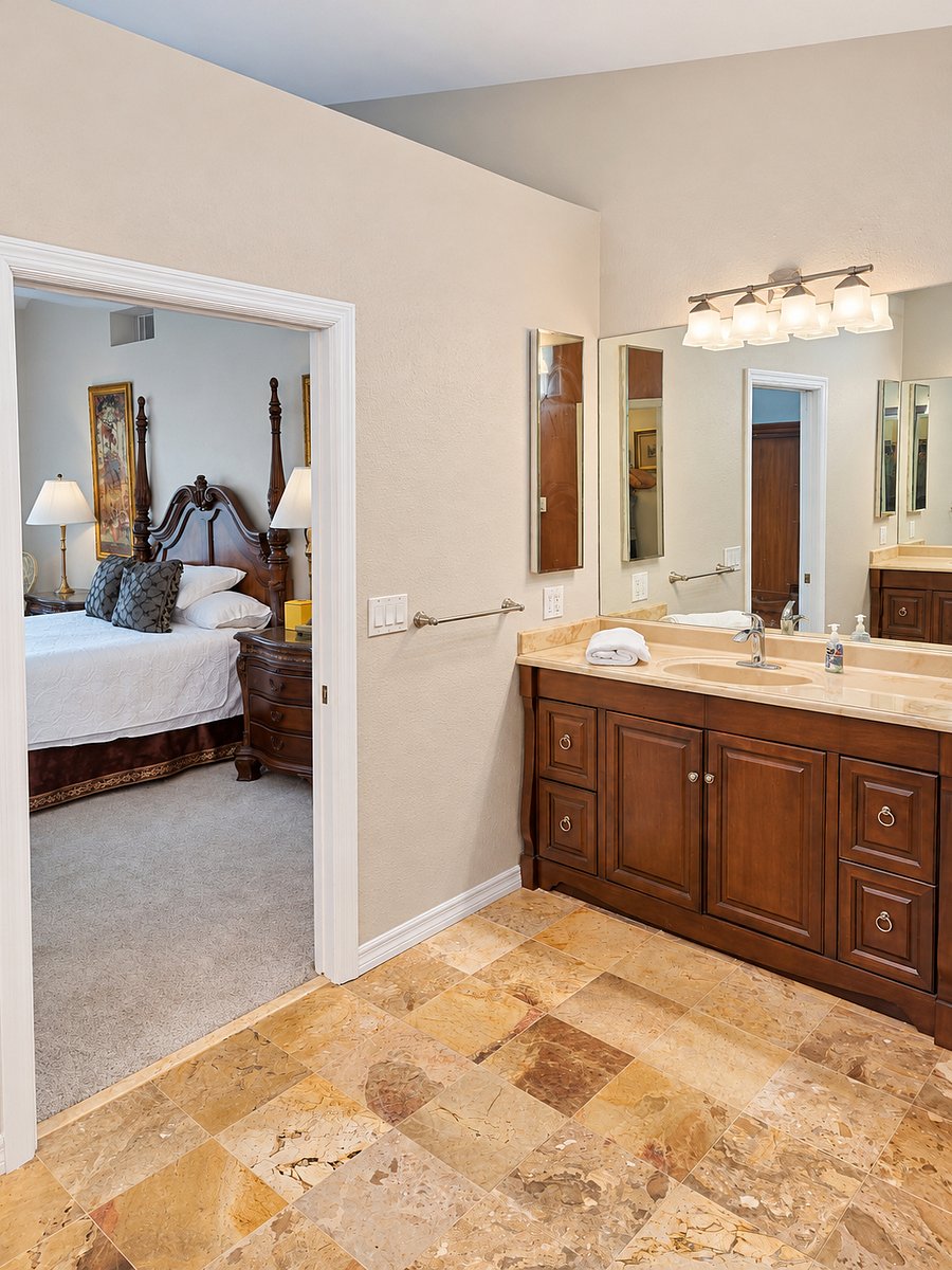 Master bathroom