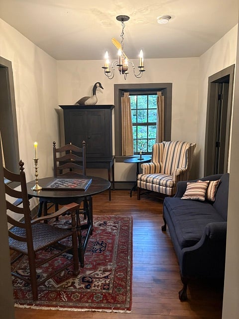 Additional sitting room off of the Bed Chamber great space to relax
