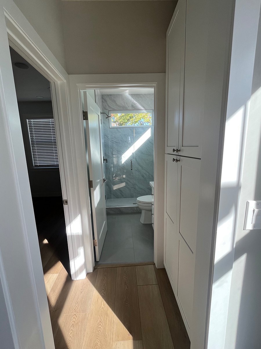 View of Hallway Closet, Bathroom, and Bedroom entrance