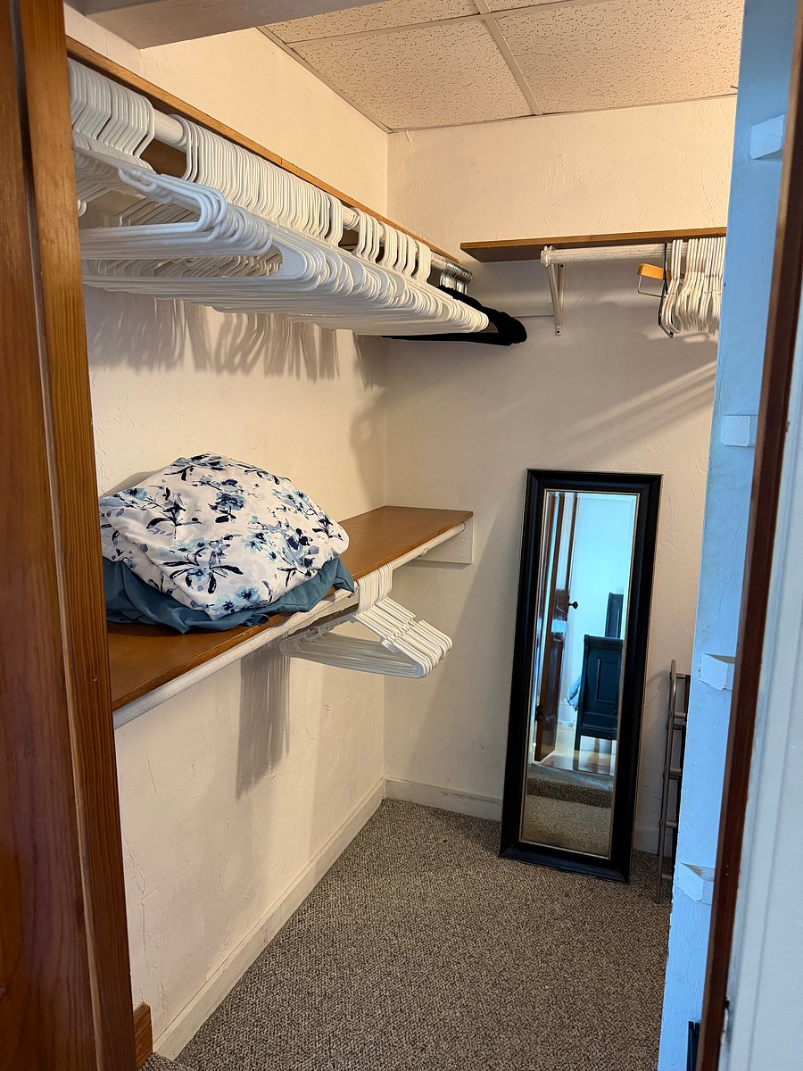 Bedroom 3 features a large walk-in closet!