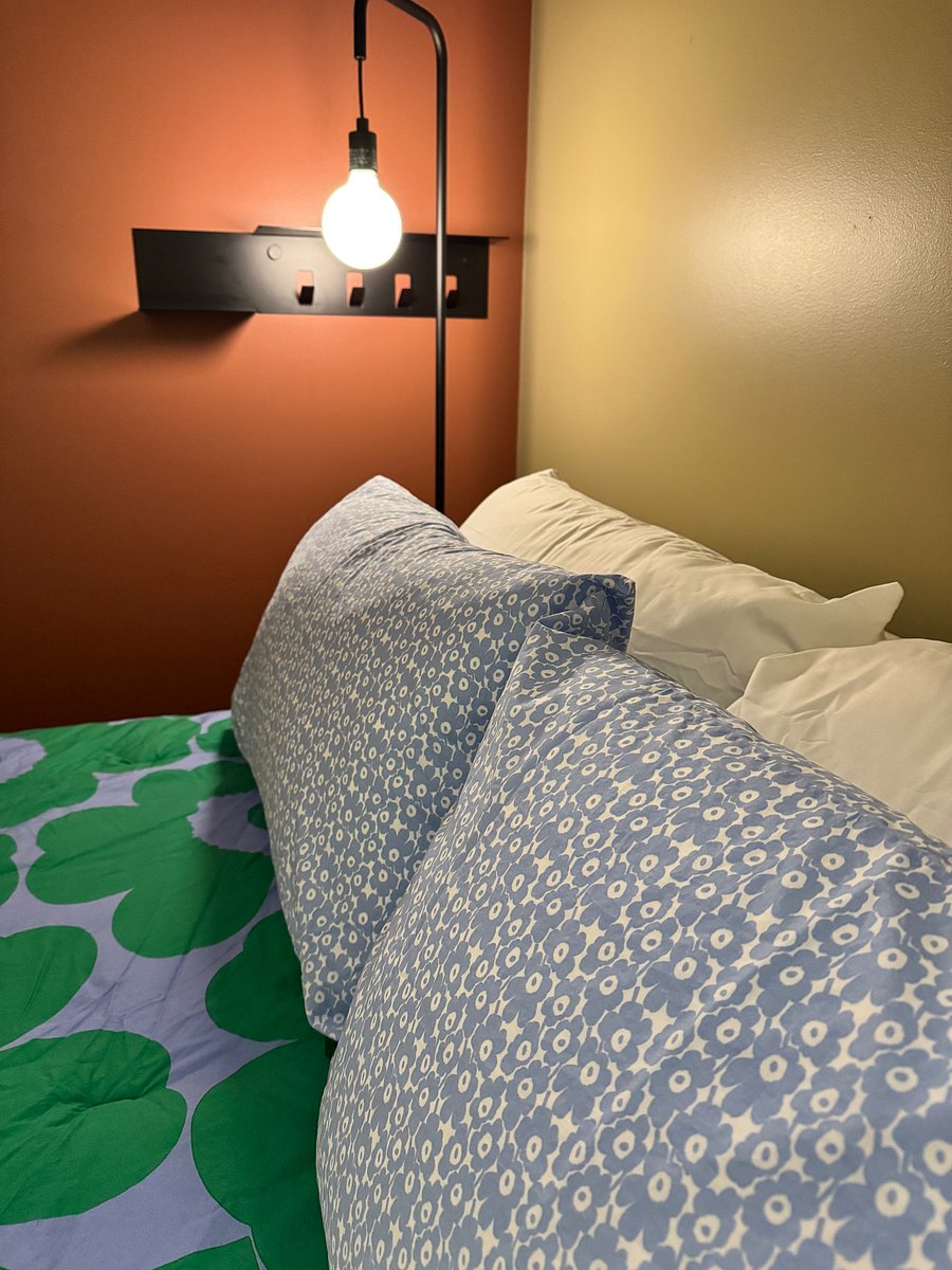Additional sheets and blankets are in the bedroom closet.