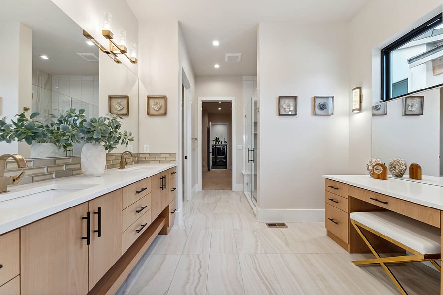 Primary bathroom.