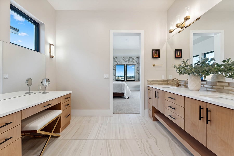 Primary bathroom.