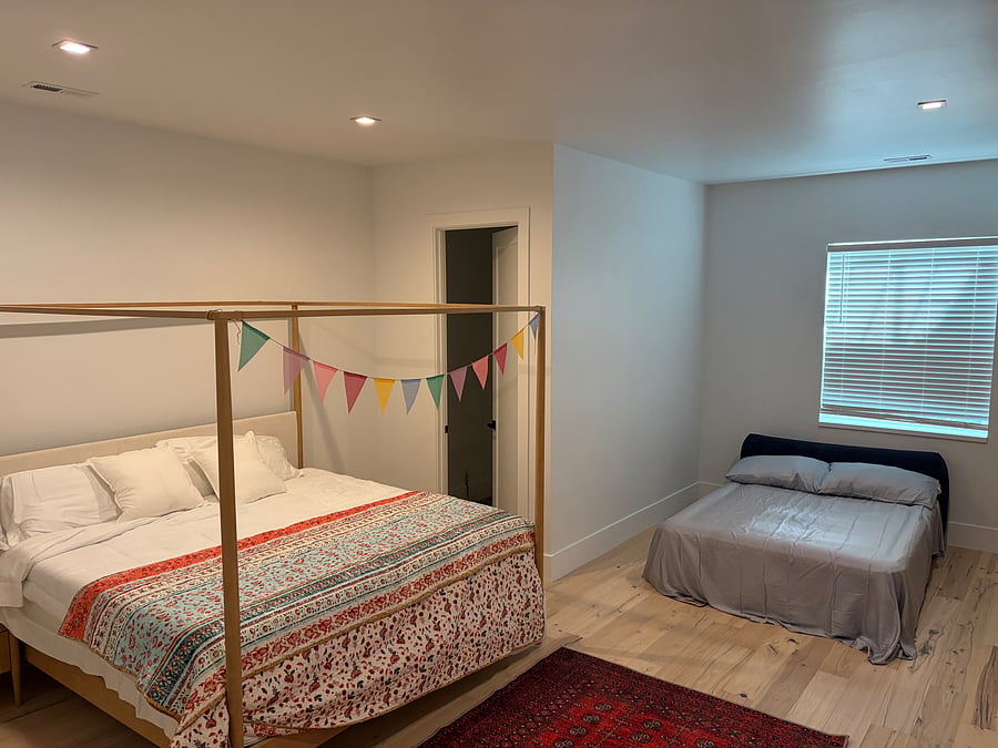 Basement bedroom 2.