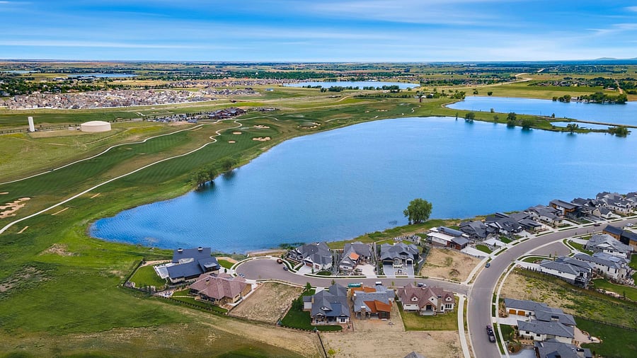 Aerial shot.