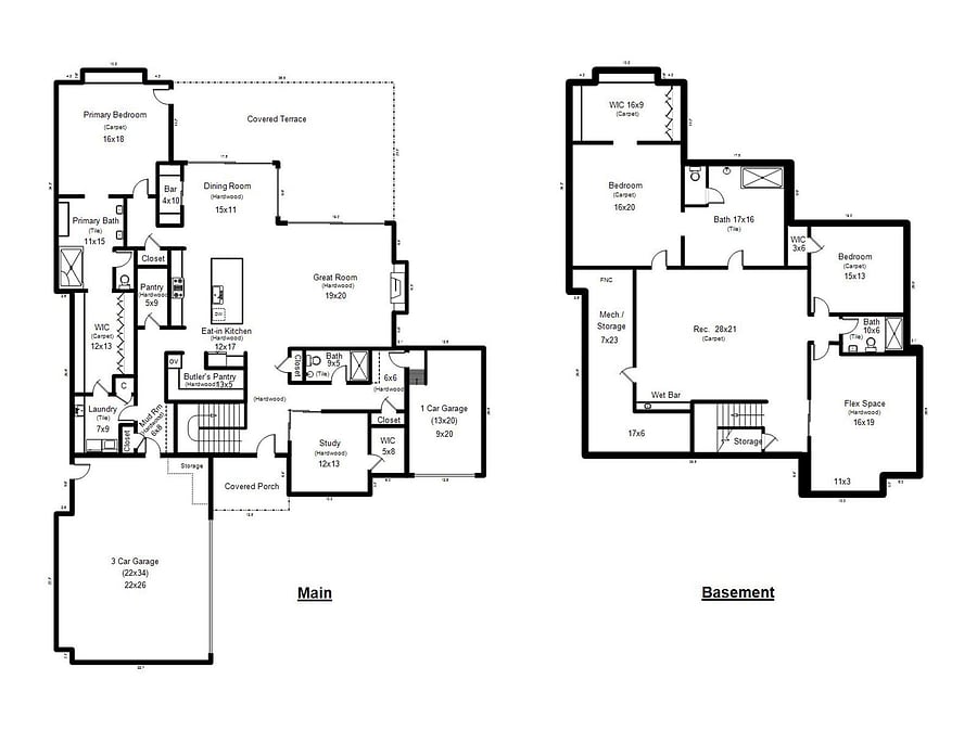 Original floor plan.