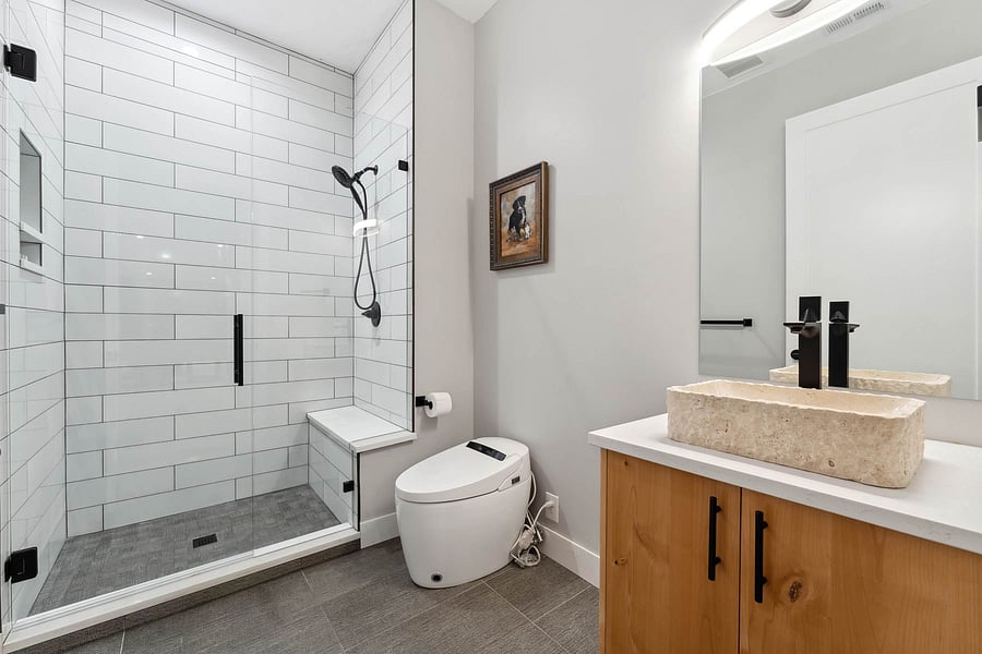 Basement bathroom #2.