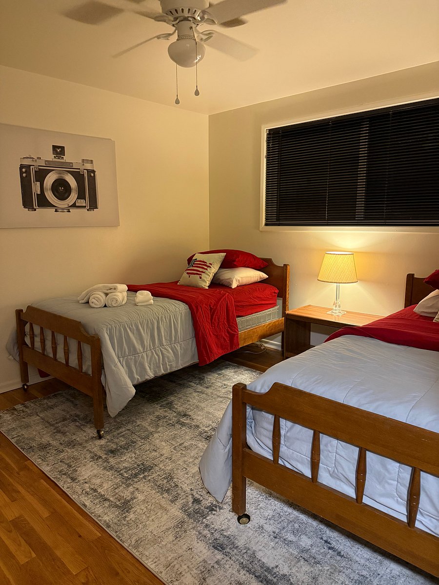 Two twin beds