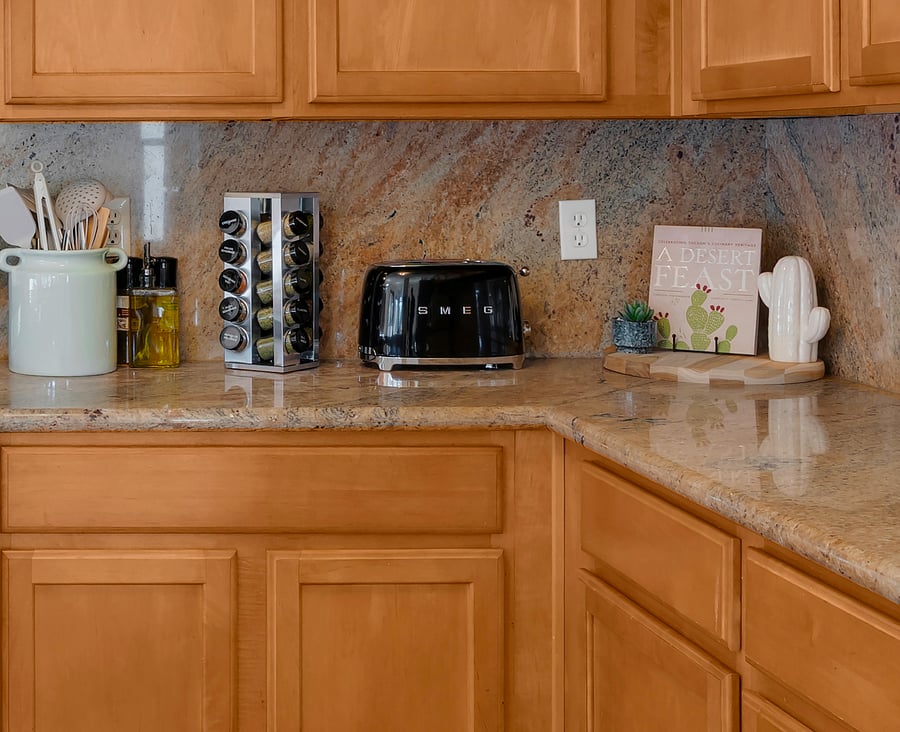 Cook like you're at home with a well-equipped kitchen and elevated finishing touches.