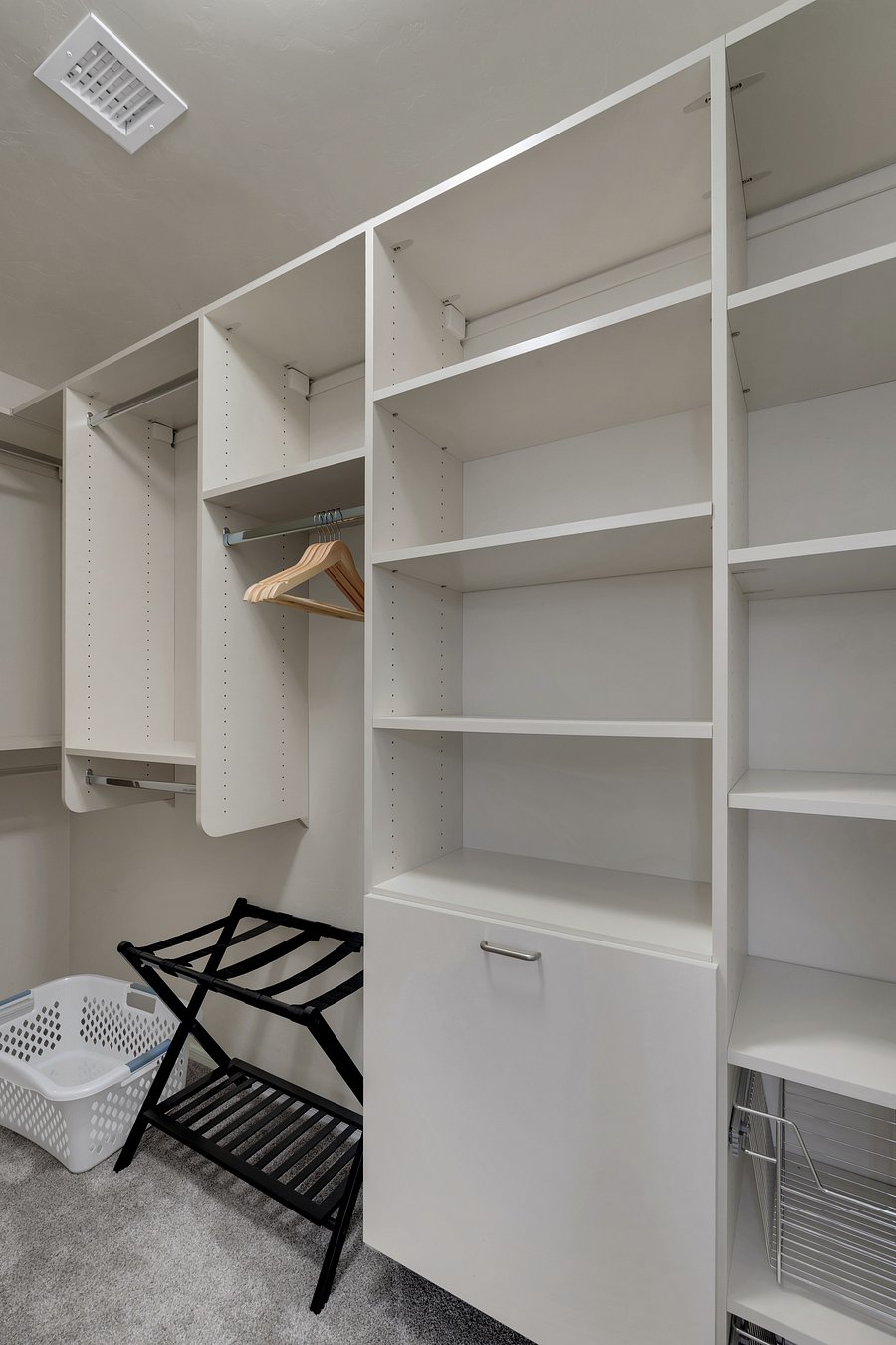 Organized and roomy, with pull-out baskets and plenty of storage for longer stays.