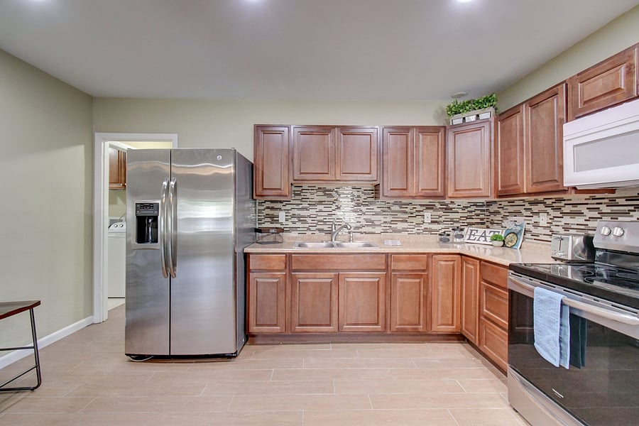 Renovated kitchen
