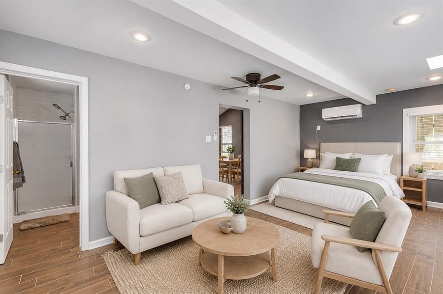 Photos are virtually staged. Actual furnishings may vary.
