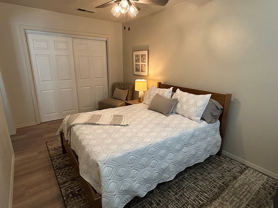 Full size bed for two
