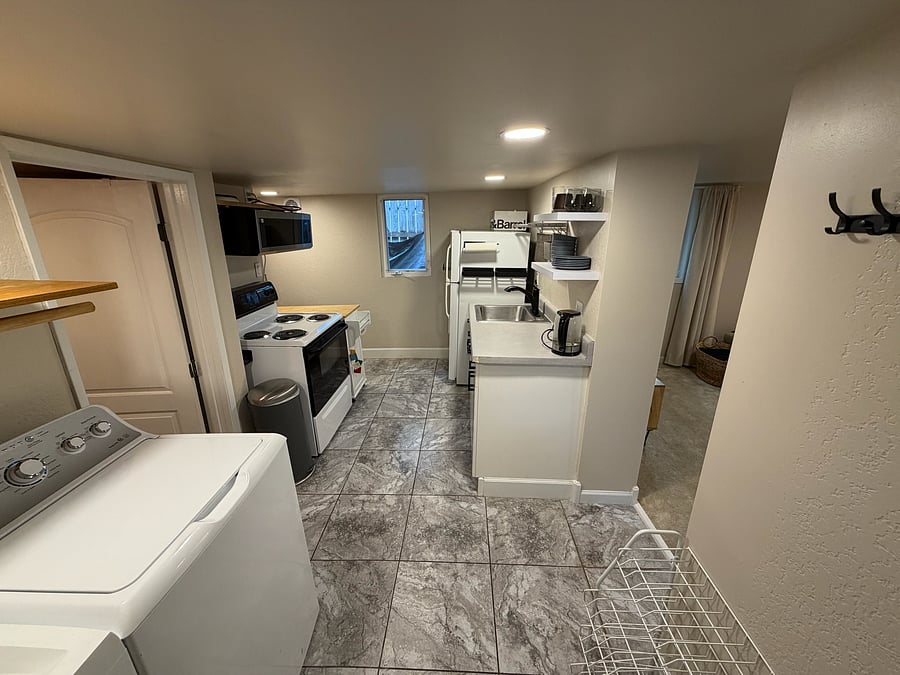 Washer and Dryer area