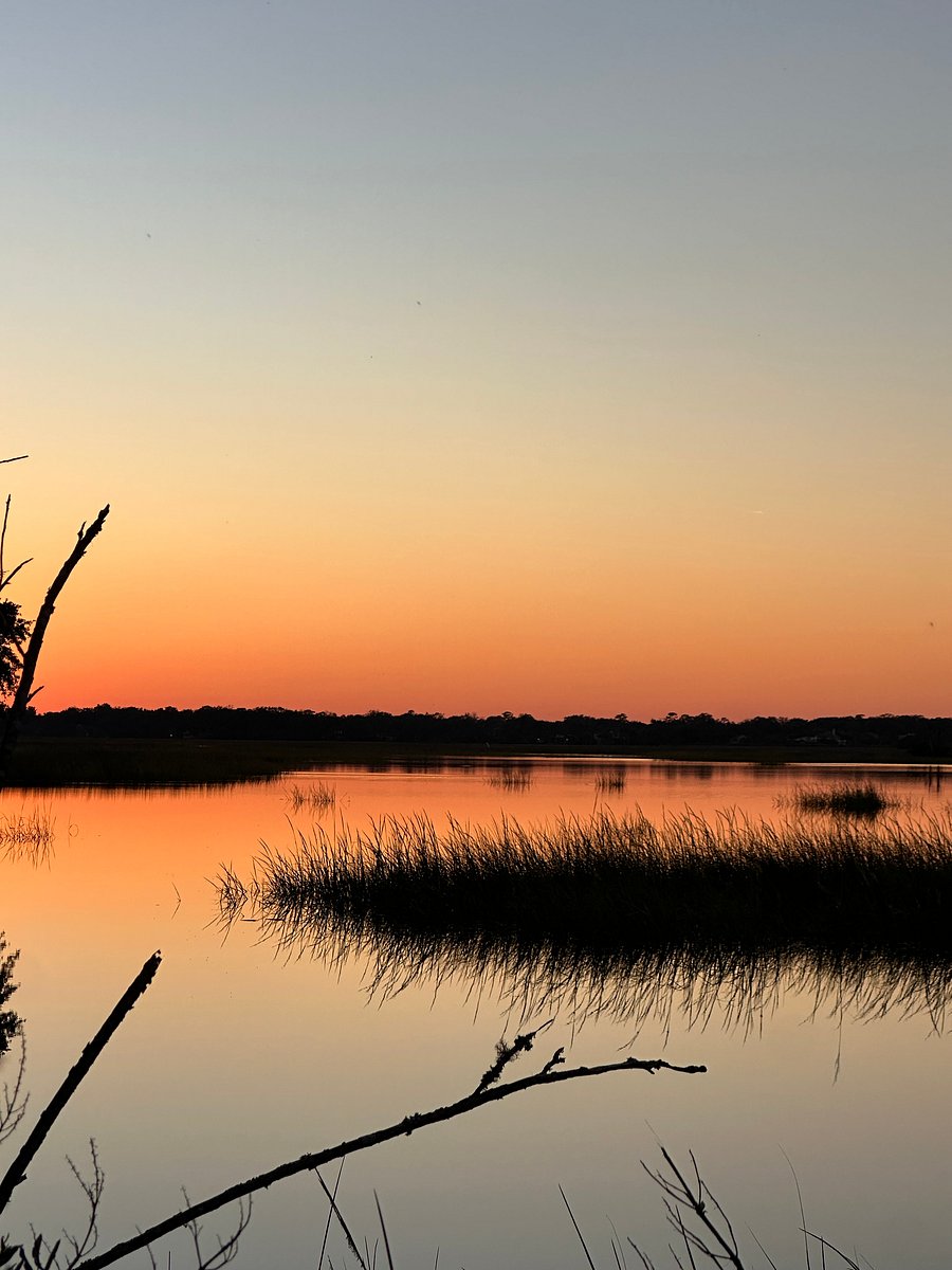 Gorgeous marsh views in Dutton Preserve, just across the road