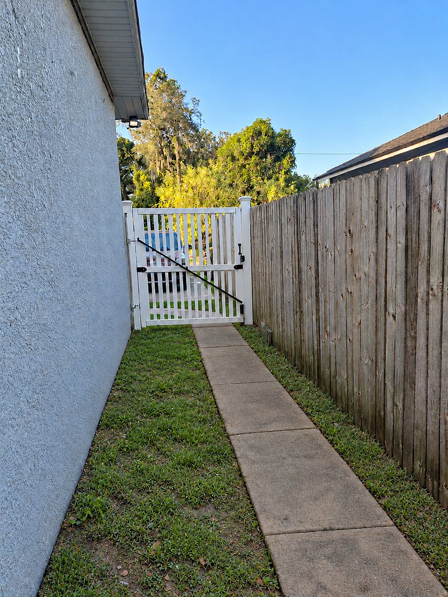 Private Entry & Pet-Secure -Entrance to The FoxHole is via a private, separate pathway leading into an expansive, fully enclosed 6-foot privacy-fenced yard. Your furry companions are welcome here!