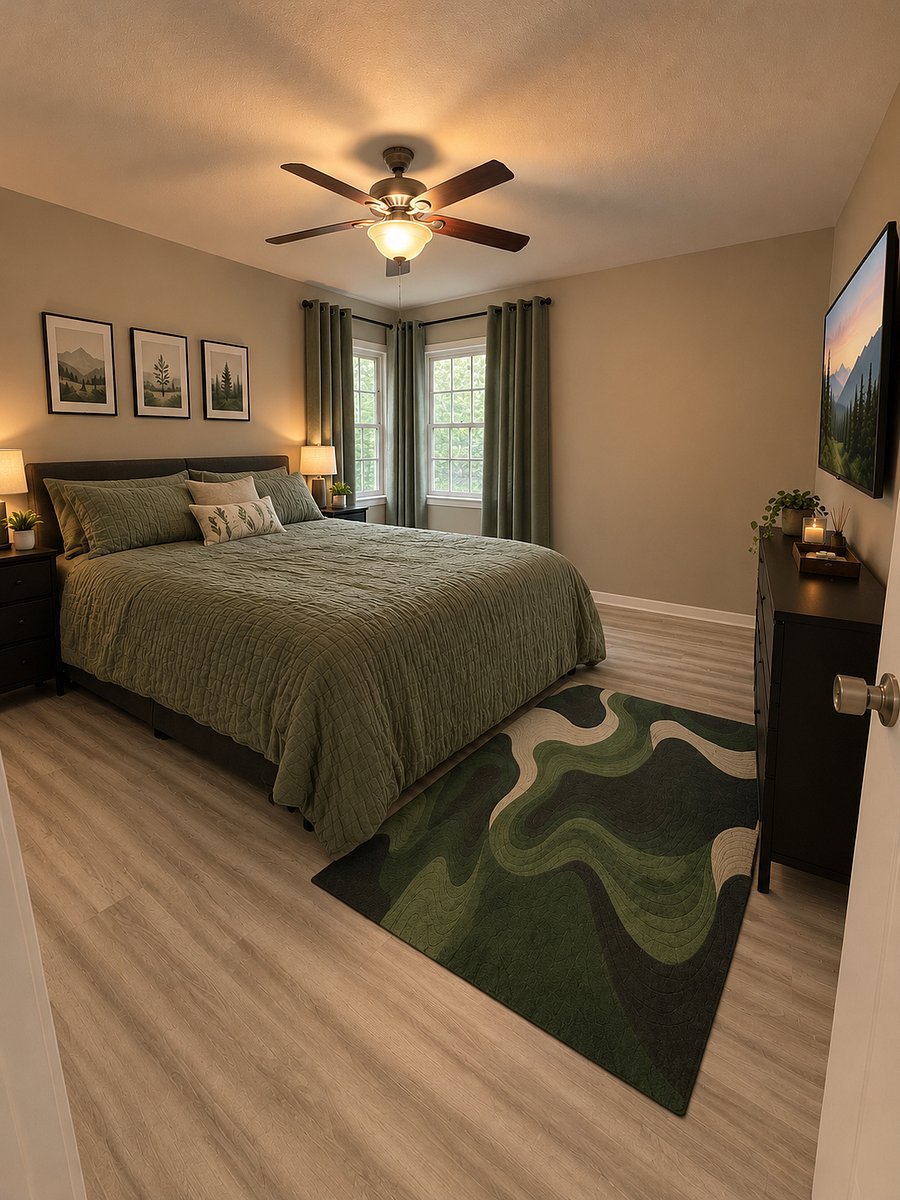 Master room with closet and bathroom