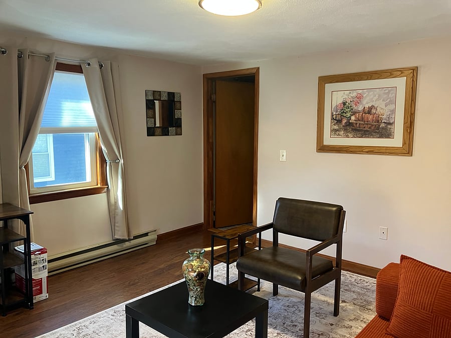 3rd floor shared living room, sitting area view