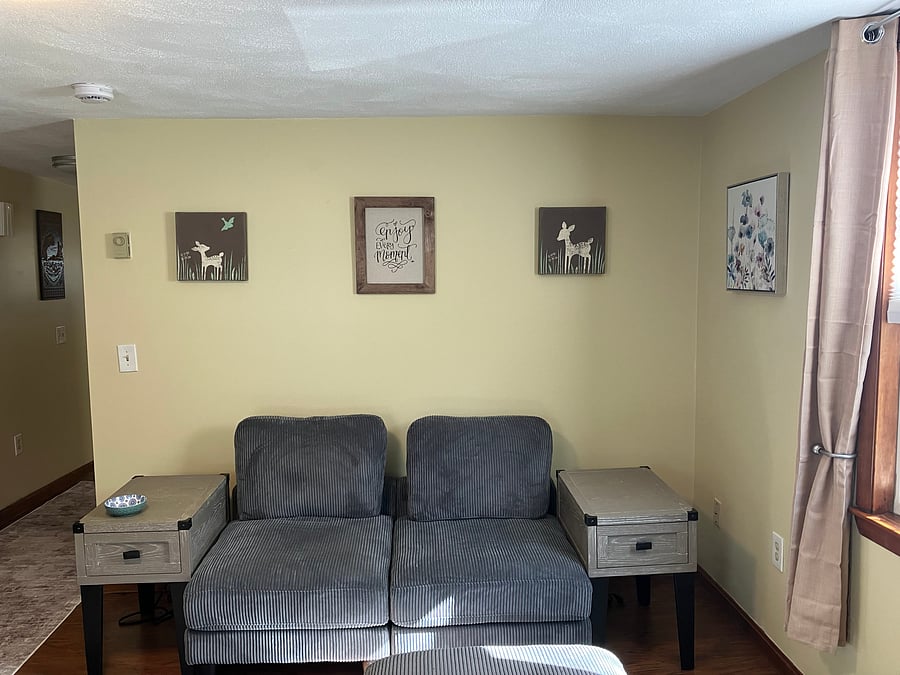 2nd floor shared living room, sitting area view