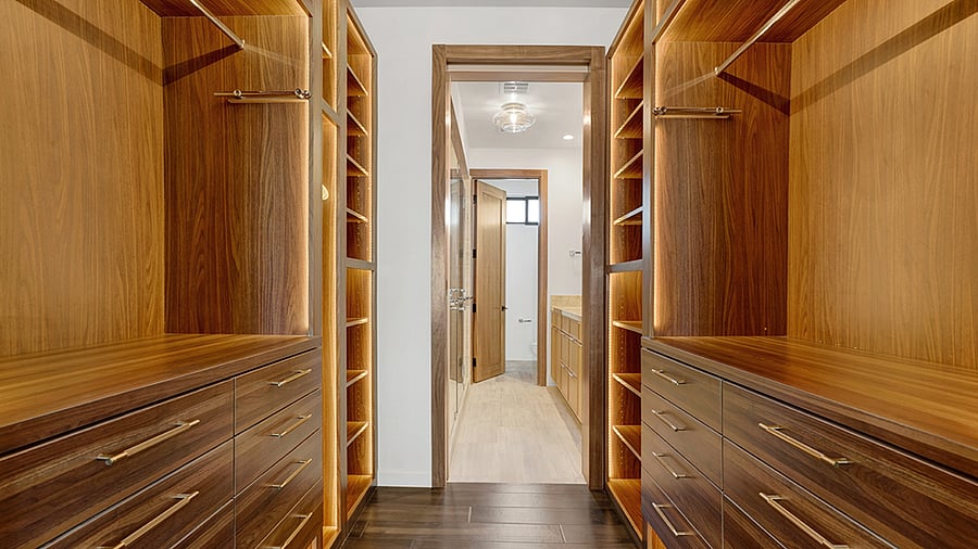 Primary bedroom closet