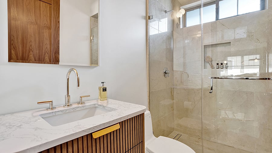 Hall bath