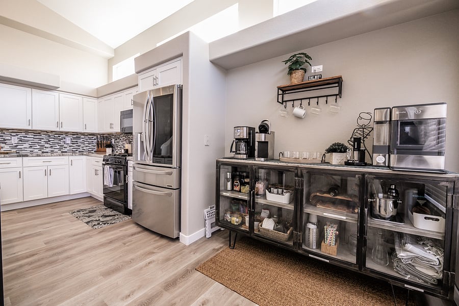 coffee station