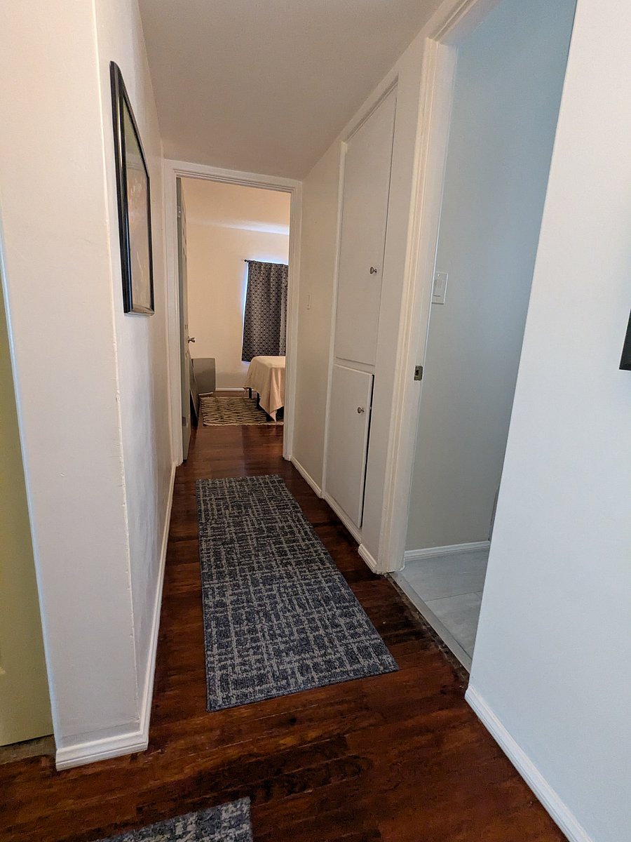 Hallway to master bedroom 