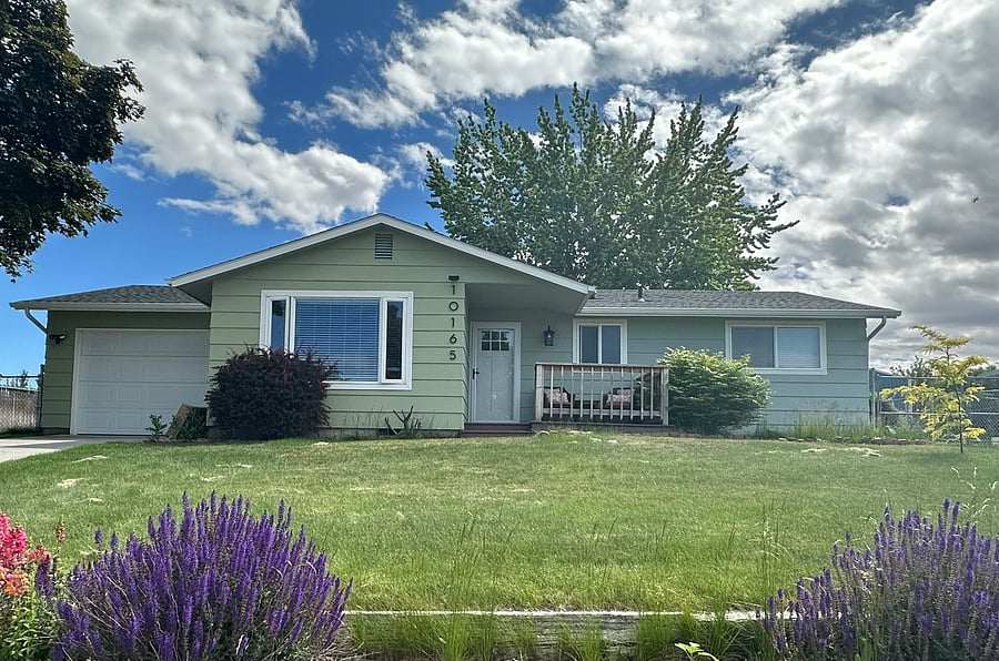 North facing and elevated for beautiful panoramic views of valley and foothills.