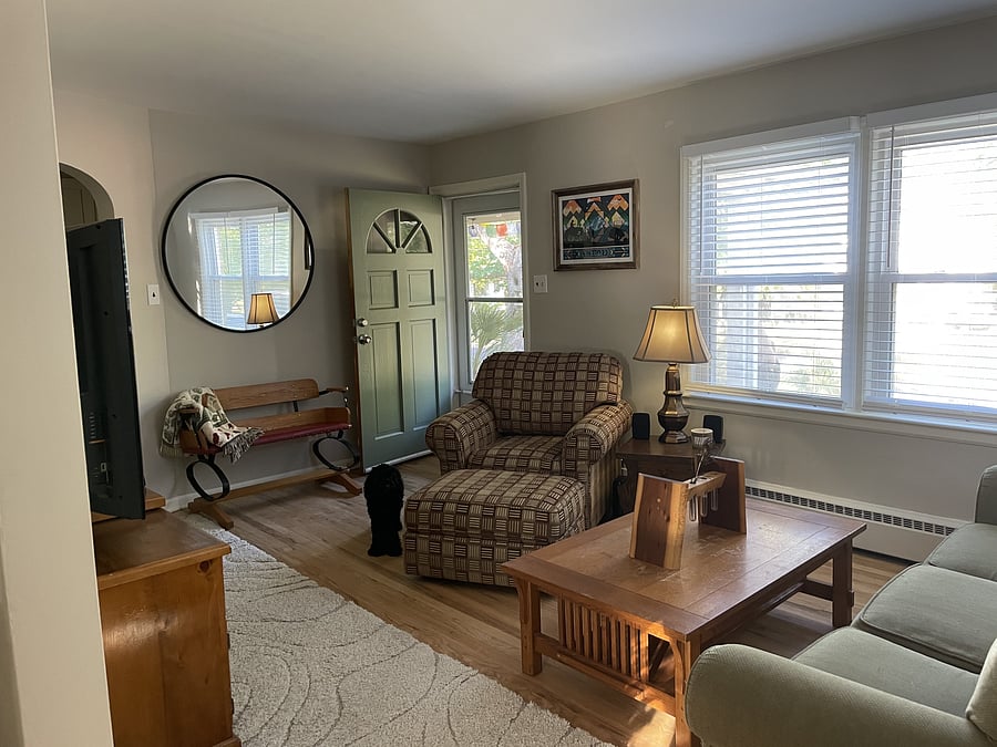 Living room on main floor
