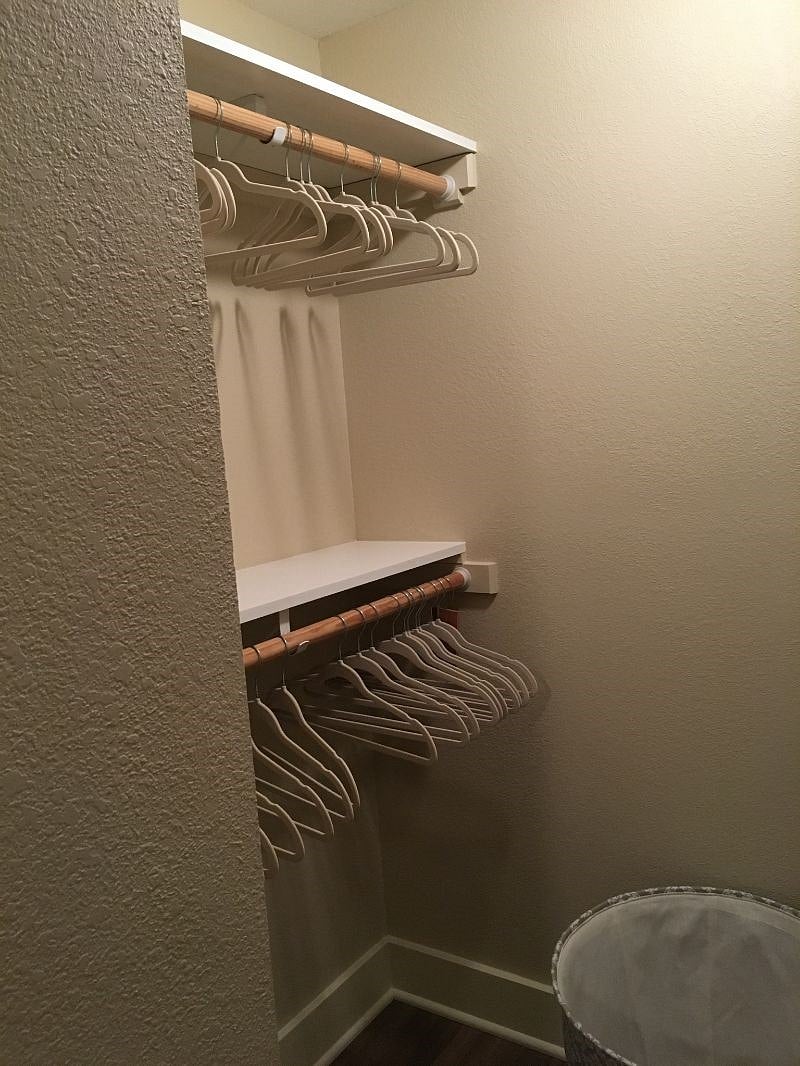 Large walk-in closet