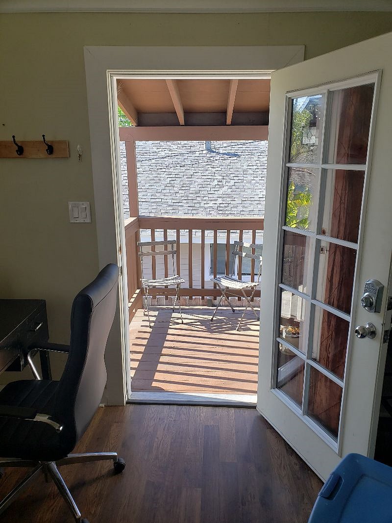 Porch entrance