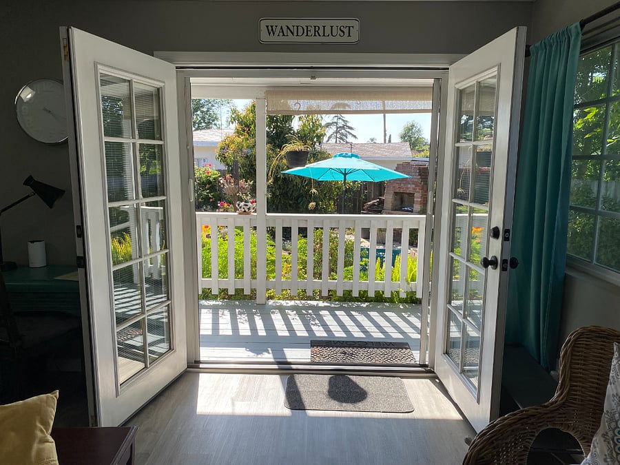 What a garden view!