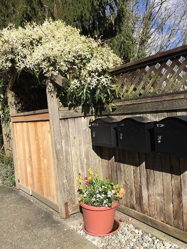 Main house entry