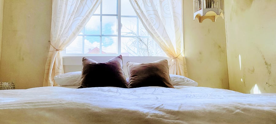 Bedroom in apartment