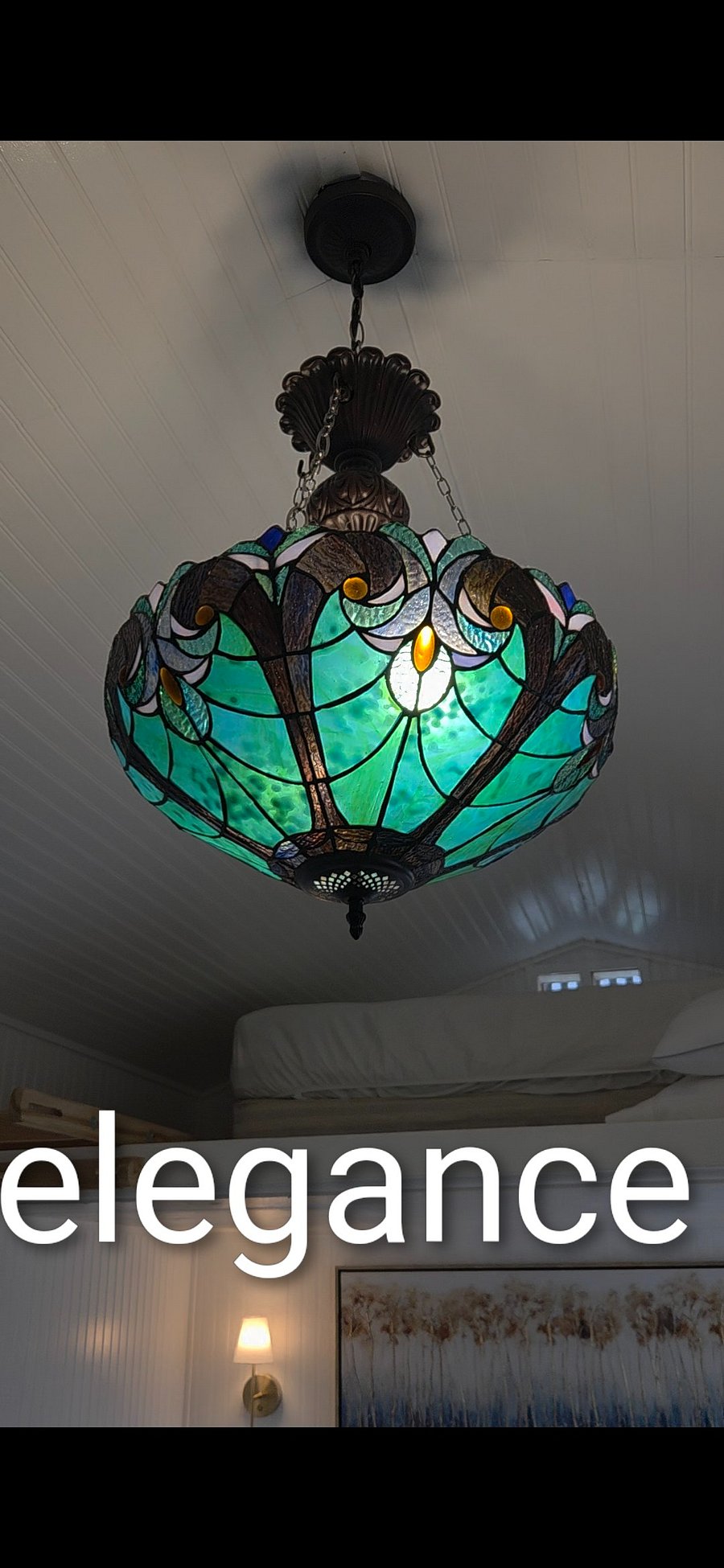 Tiny house chandelier