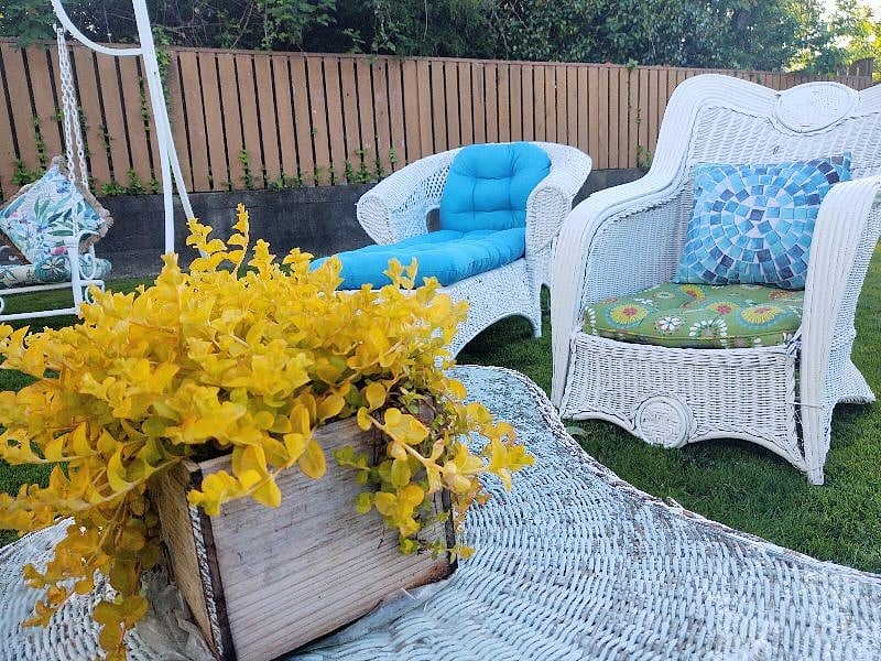 Outside living room