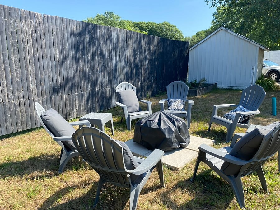 FIRE PIT firewood provided