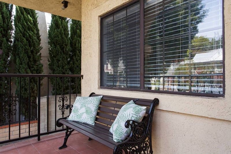 Patio with chair