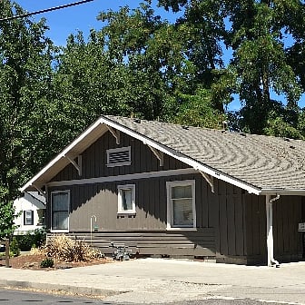 Across the street