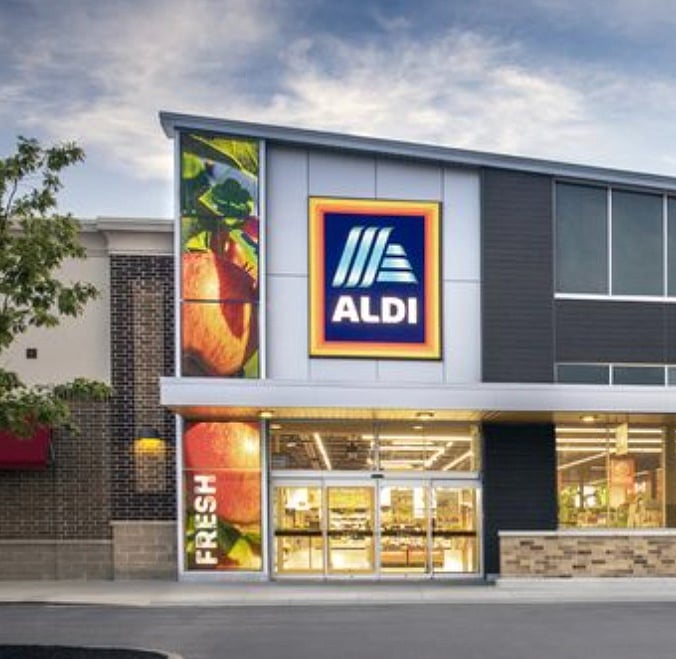 Aldi Grocery Store within 15 minute walk from the house.