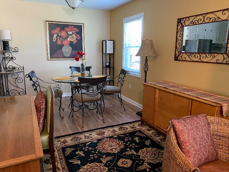 Dining area.