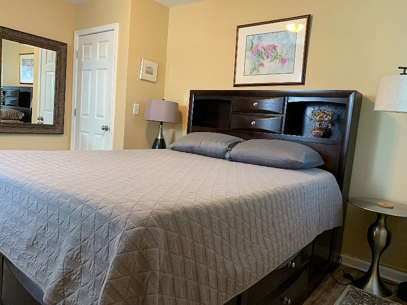 Queen bedroom.