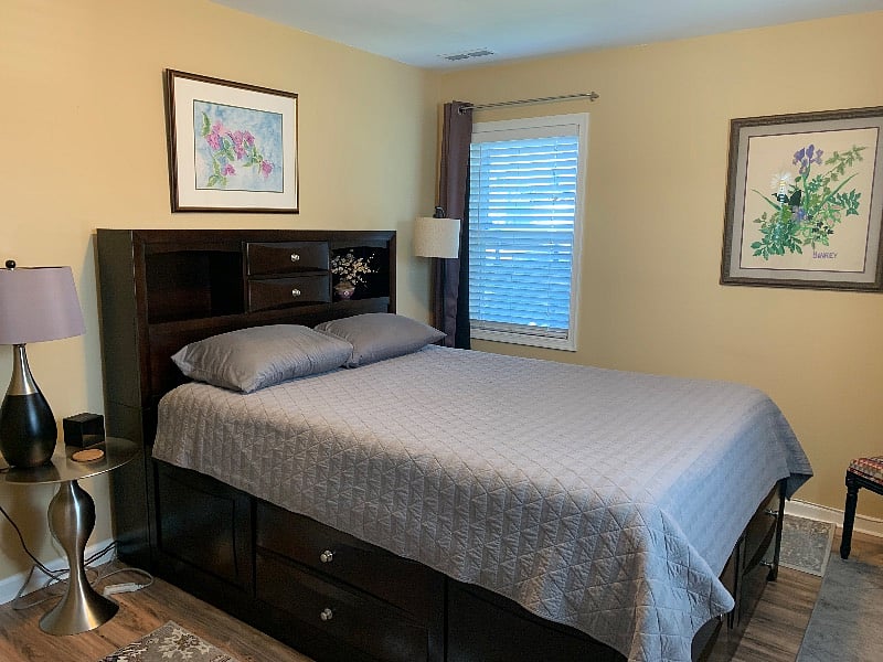 Queen bedroom.