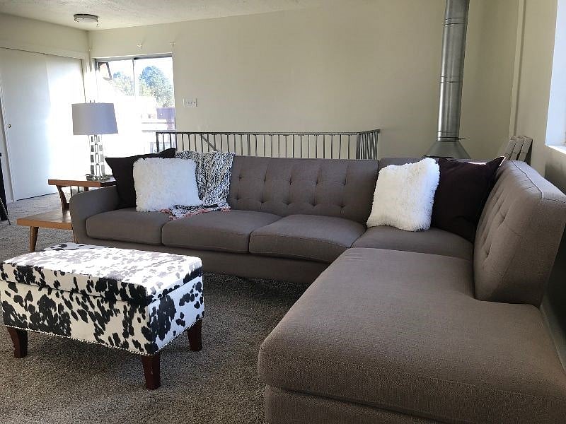 Comfy Sectional Sofa in Living Room