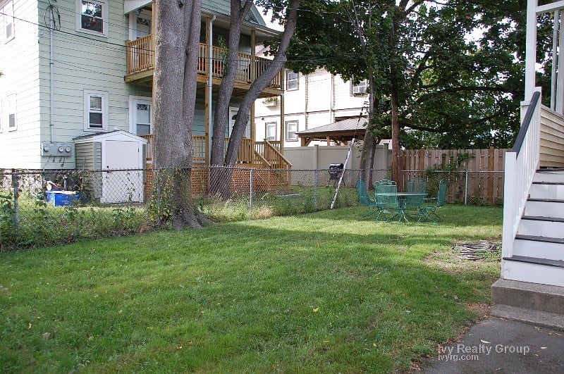 back yard