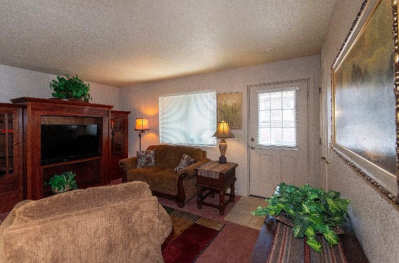 Living Room with 50 TV and Credenza 