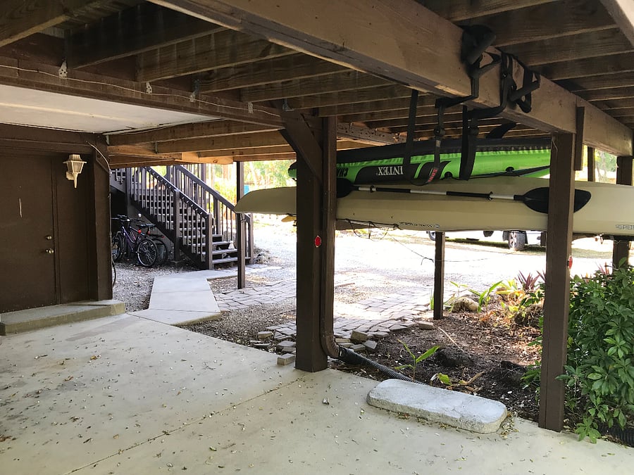 Shaded parking