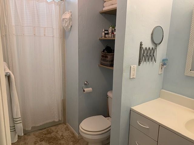 full tub and shower