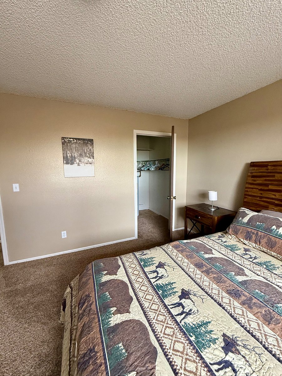 Bedroom and walk in closet